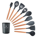 Conjunto de utensílio de cozinha em silicone- 12 Peças